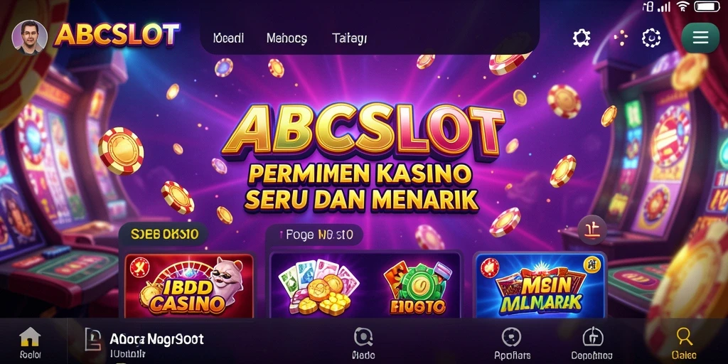 Tampilan menarik dari gameplay Kasino di ABCSLOT.