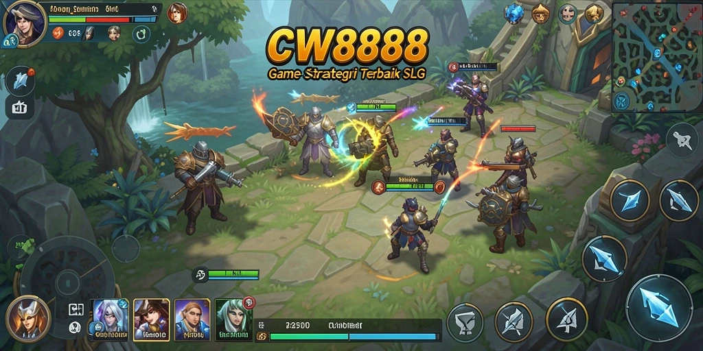Gameplay menarik dan strategis di CW8888