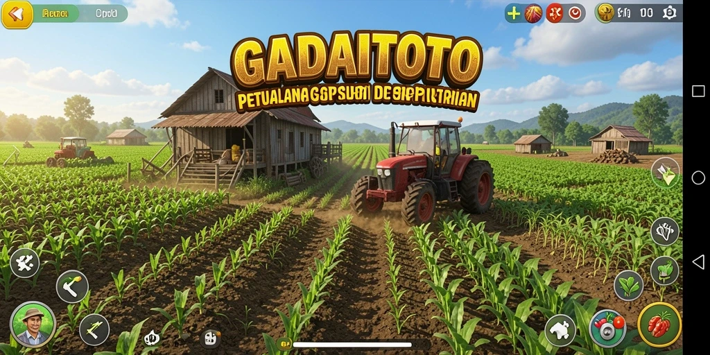 Tangkap momen seru bertani di GADAITOTO dengan gameplay yang mengasyikkan.