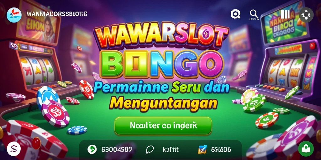 Screenshot gameplay WAWARSLOT yang menampilkan keseruan Bingo.